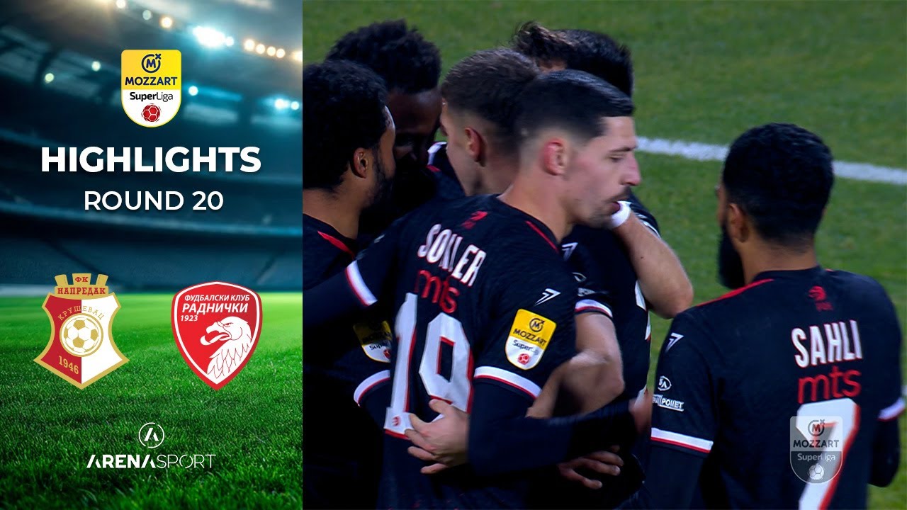 MOZZART BET SUPERLIGA SRBIJE (20. kolo): Napredak - Radnicki 1923 0:1 | 22. decembar 2025.