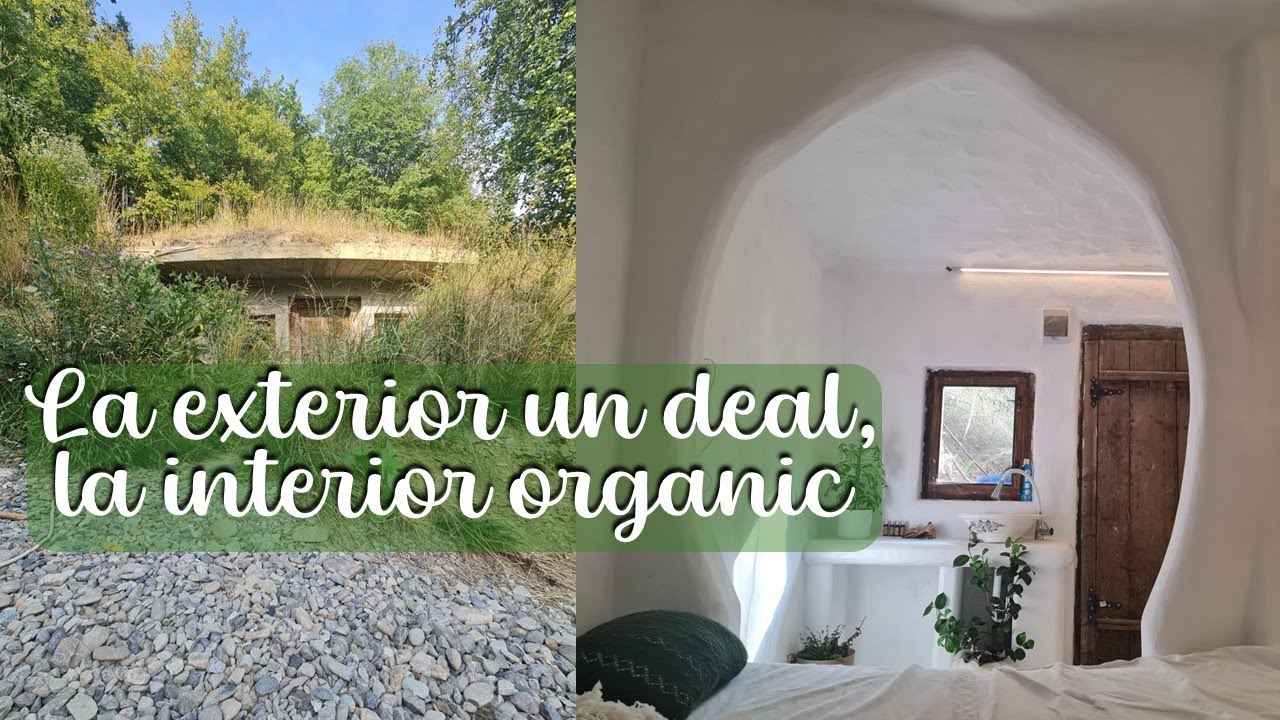 Casă hobbit sub pământ, albă și organică I Povestea soților Hotea din Ferești