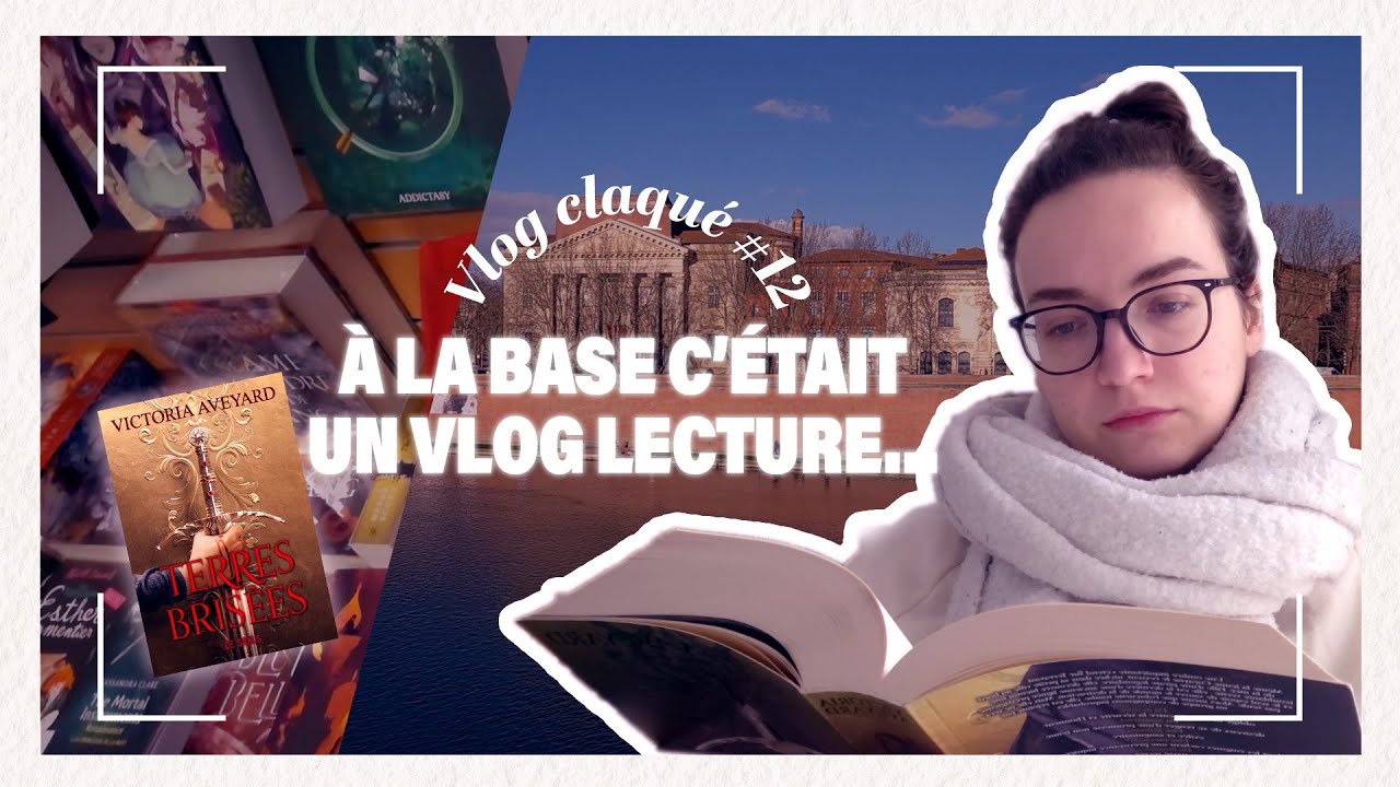De la lecture, des balades, des librairies et (beaucoup) de blabla - Vlog claqué #12 - Ems