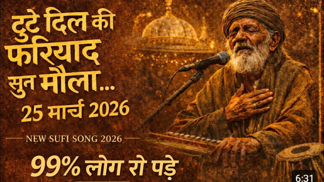 टूटे दिल की फरियाद सुन मौला | Heart Touching Sufi Qawwali 2026 | New Song Sufi Qawwali
