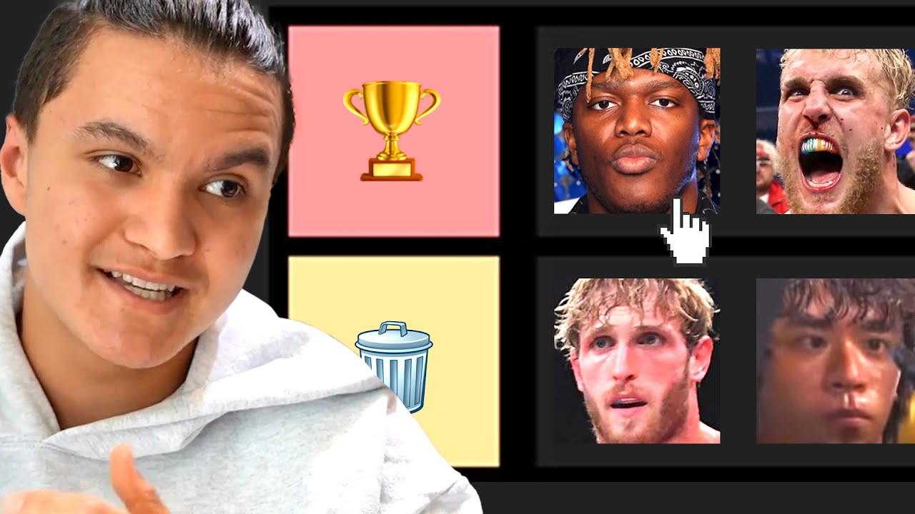 Ranking YouTube Boxers