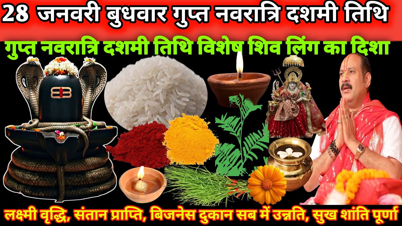 28 जनवरी बुधवार गुप्त नवरात्रि दशमी तिथि के दिन एक शमी पत्ता, एक लोटा जल, एक घी का दिया🪔🌺#upay#shiv 