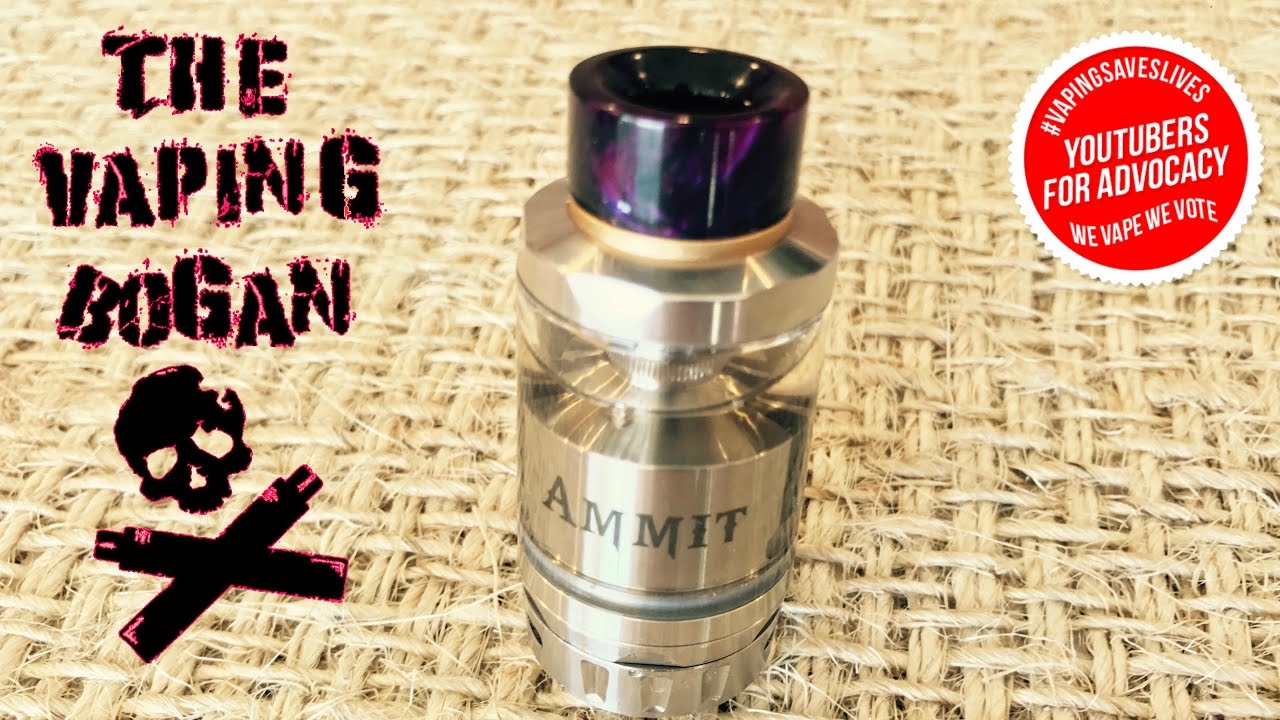 Geek Vape Ammit Dual Coil RTA | My New Favourite 25mm RTA | - The Vaping Bogan