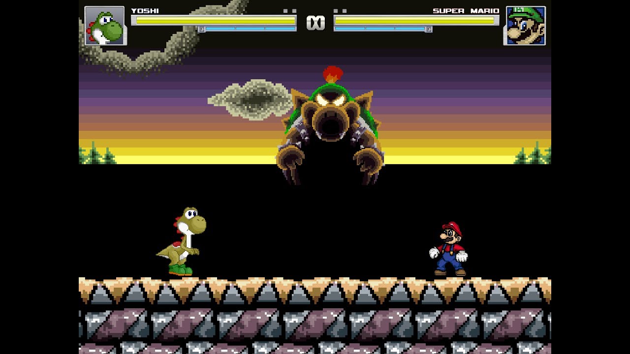 STAGE SURGERY: Yoshi's Island - Final Battle by MackX
