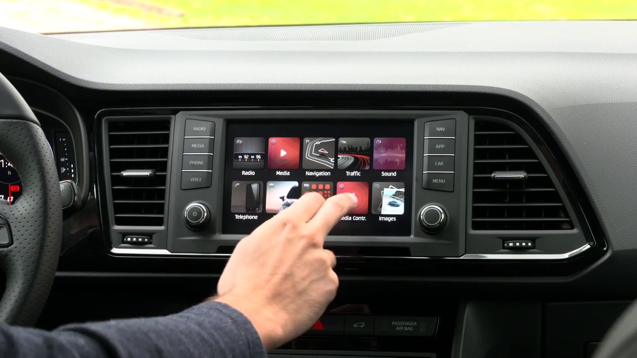 The new CUPRA Ateca Infotainment system
