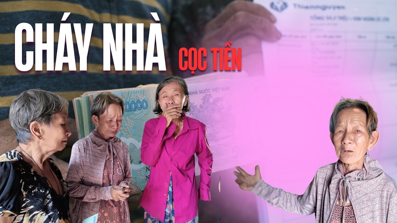 Th&ecirc;m xấp qu&agrave; cho 3 chị em U70 người gốc Việt bị ch&aacute;y căn nh&agrave; ở giữa đồng I Phong Bụi