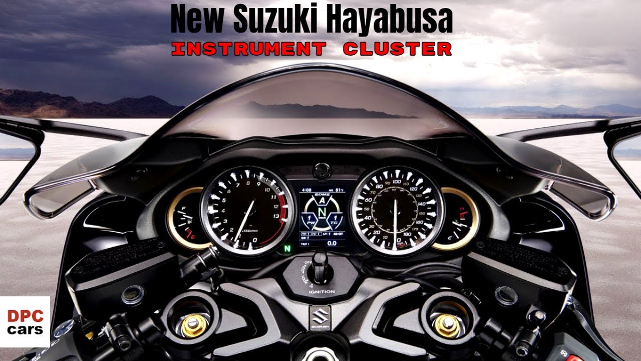 New Suzuki Hayabusa 2022 Instrument Cluster