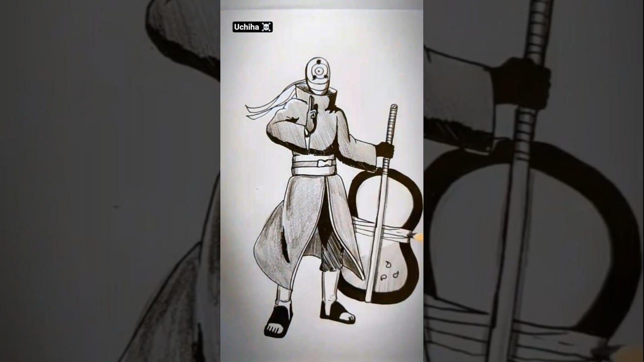 Uchiha Members Drawing 😎 Itachi, Madara, Obito and Shisui Uchiha/