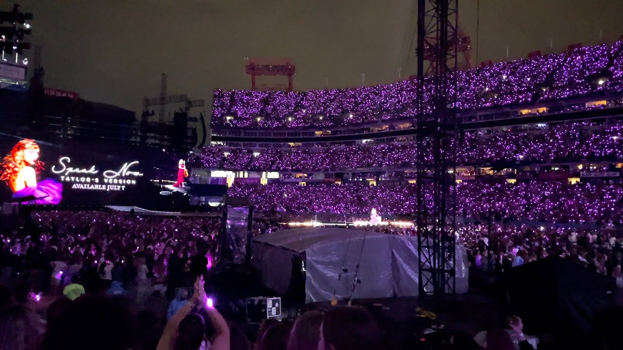 Speak Now TV Announcement + Sparks Fly LIVE at Taylor Swift Eras Tour Nashville Night 1 [4K]
