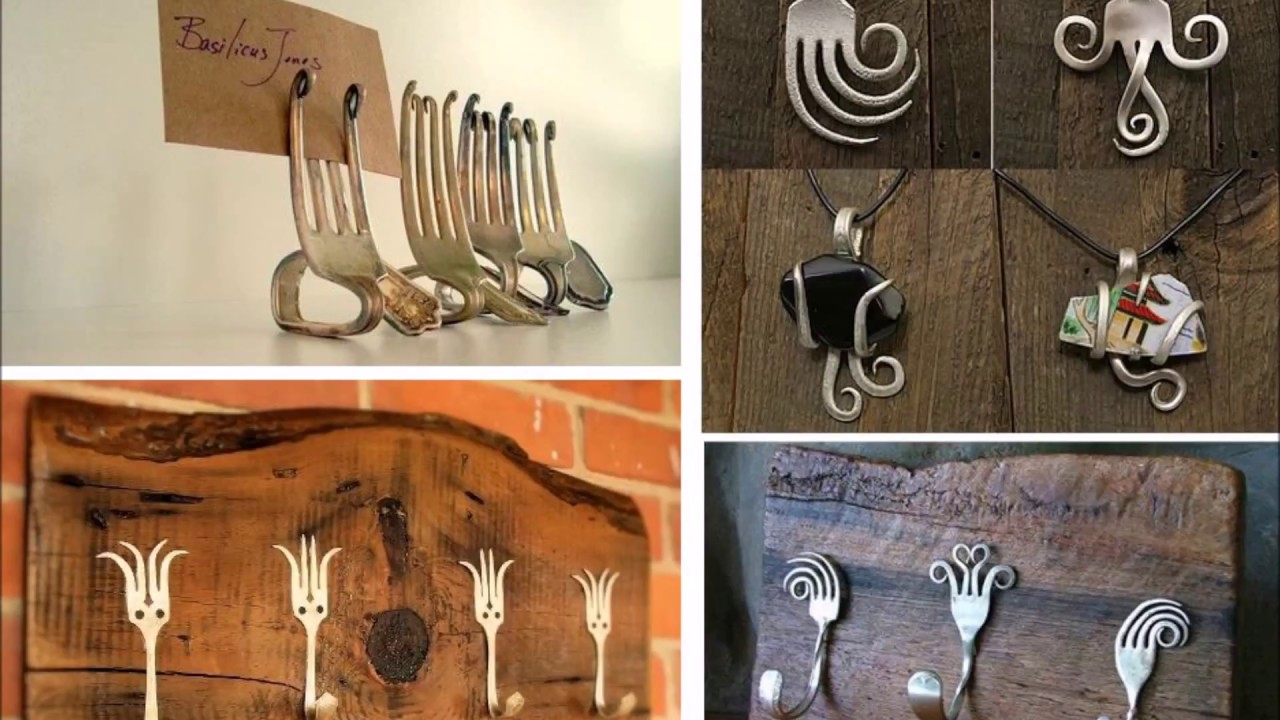 DECORACI&Oacute;N CON TENEDORES Y CUCHARAS RECICLAR DIY
