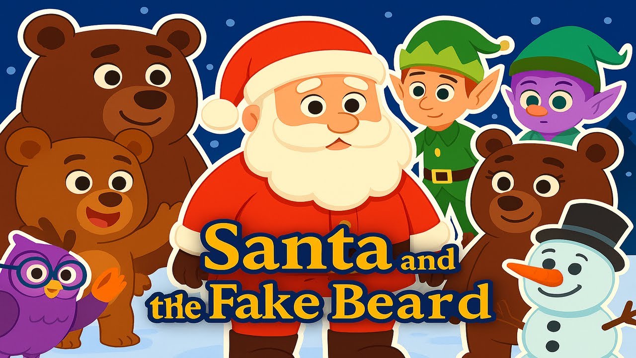 Santa and the Fake Beard 🎅😂 | Heartwarming 3D Christmas Adventure