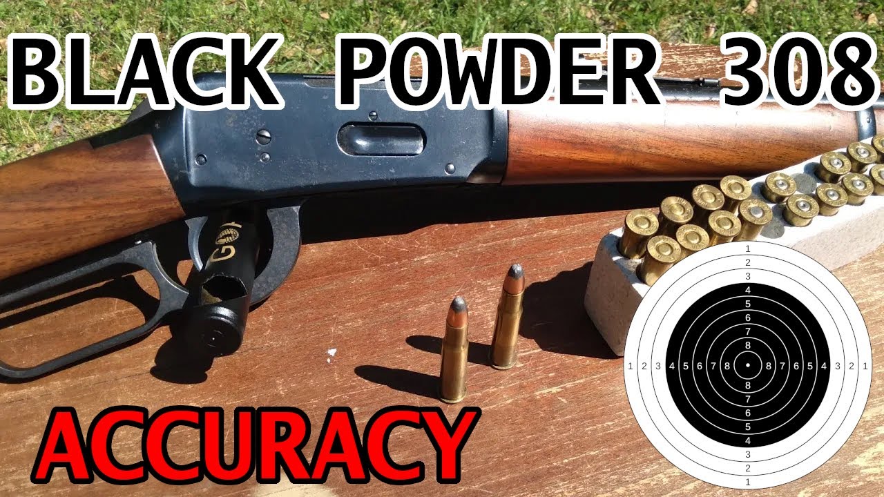 Amazing Black Powder 308 Accuracy