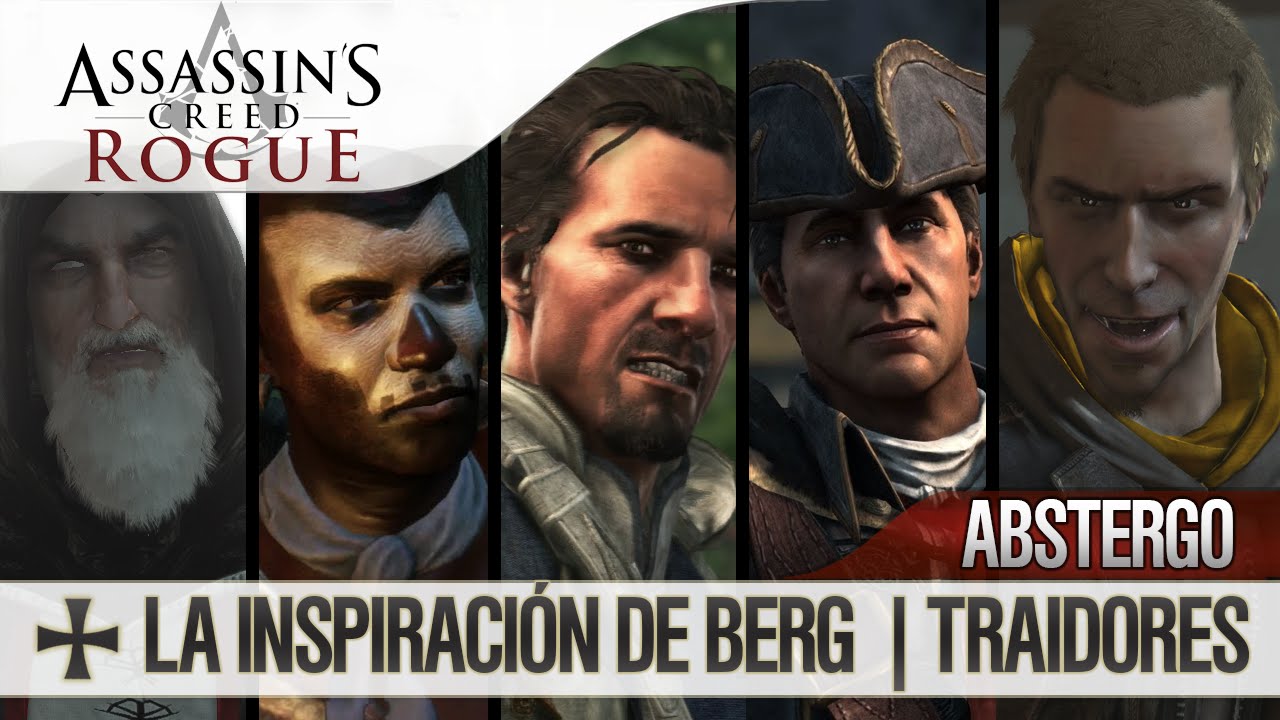 Assassin's Creed Rogue | La inspiración de berg | TOP 5 MÁS TRAIDORES | Archivo Sonido Abstergo