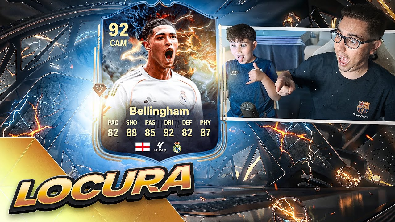 ME TOCA BELLINGHAM DESLUMBRANTE TRANSFERIBLE !! QUE LOCURAAAA !! FC 26