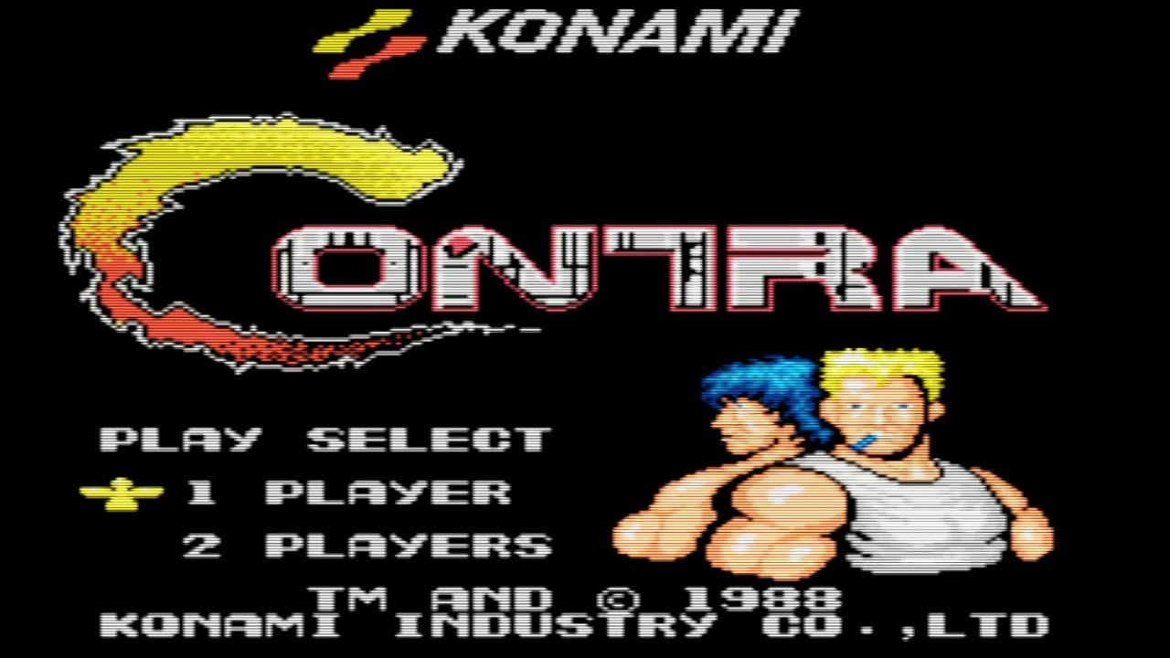 CONTRA 1988 - NES - COMPLETO