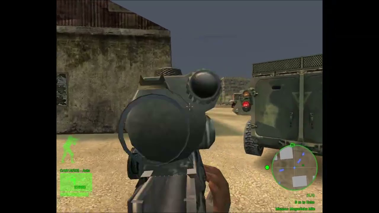 Delta Force Black Hawk Down (2003) - Mission 15 Mogadishu Mile