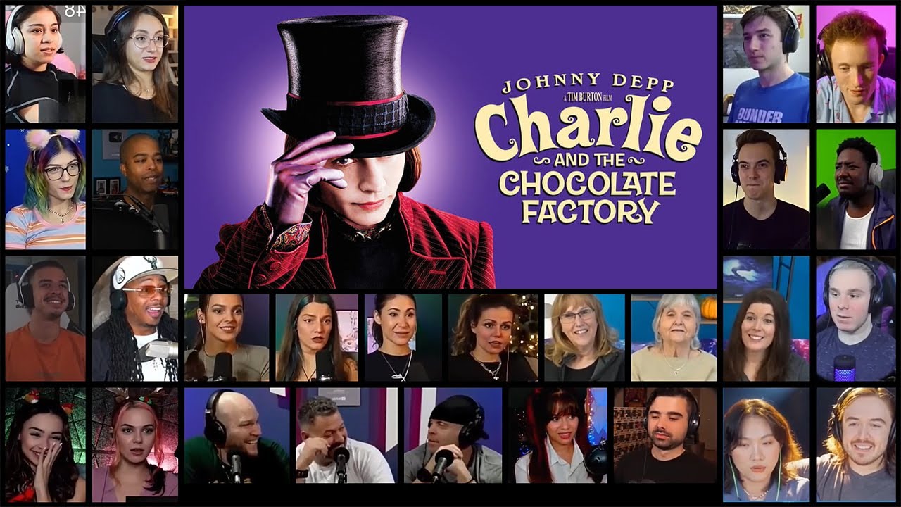 [FULL] Charlie and the Chocolate Factory (2005) Reaction Mashup