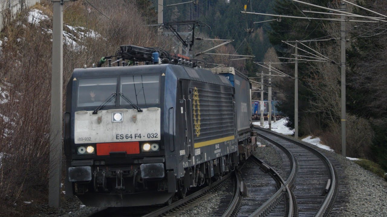 🇦🇹⛰️Bahnverkehr an der Brennerbahn in St.Jodok mit TXLogistik, Makros, ÖBB Vectron's und mehr⛰️🇦🇹