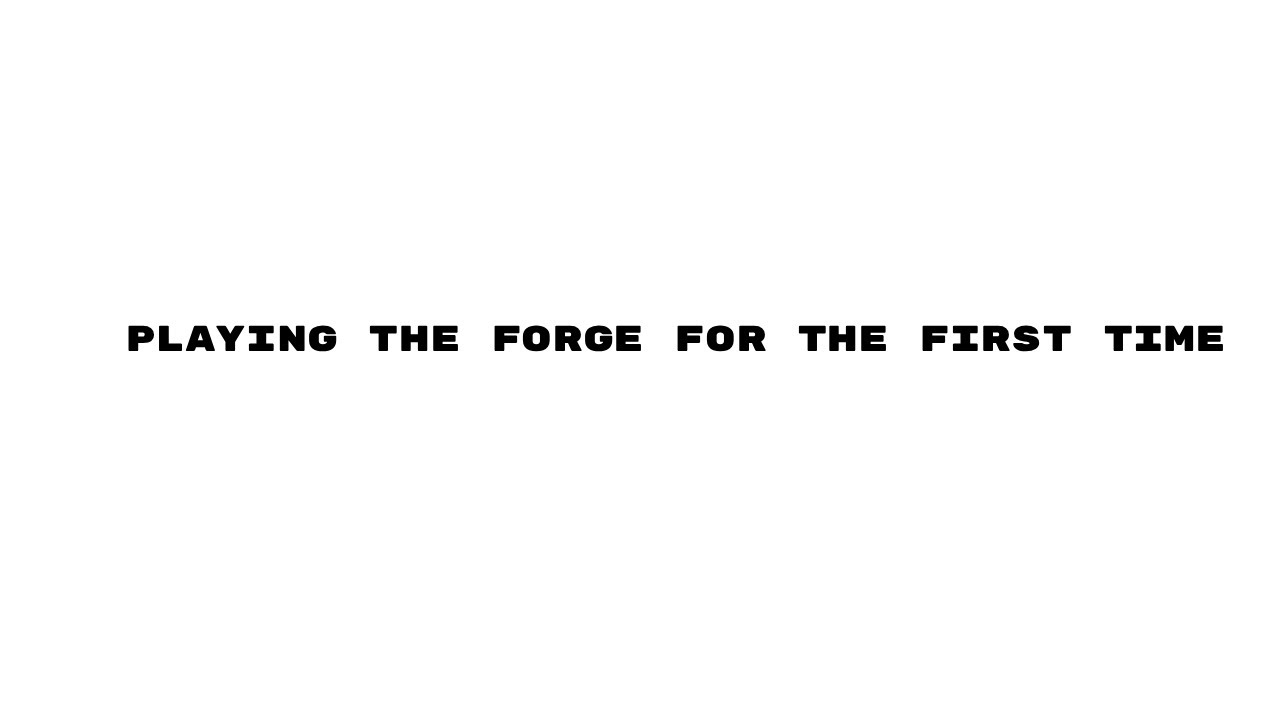 #shorts Playing THE FORGE Roblox For The First Time