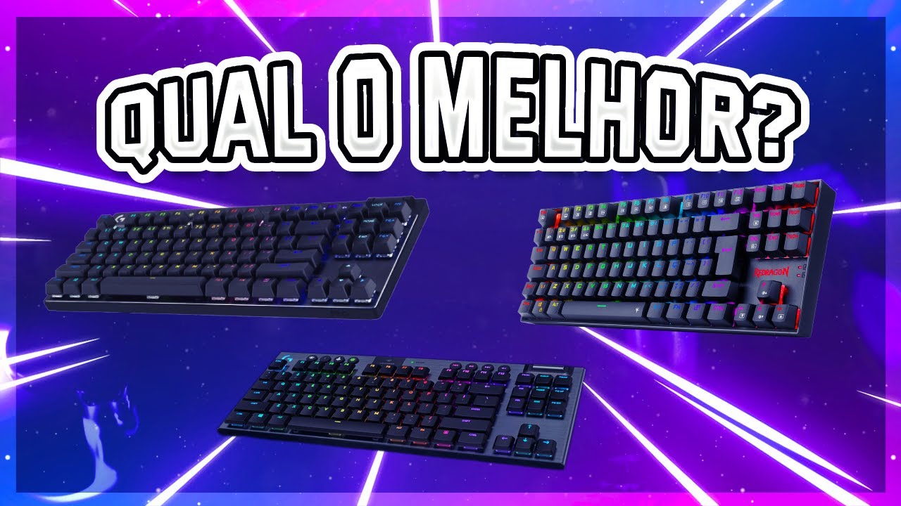 Os 3 MELHORES Teclados Mecânicos Sem Fio de 2025! [Não compre antes de assistir]