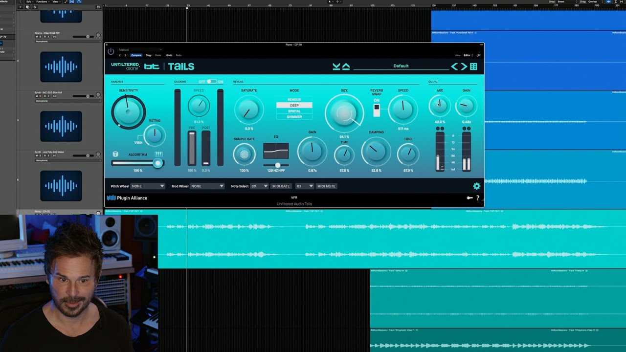 BT Walkthrough of Unfiltered Audio TAILS reverb | Plugin Alliance