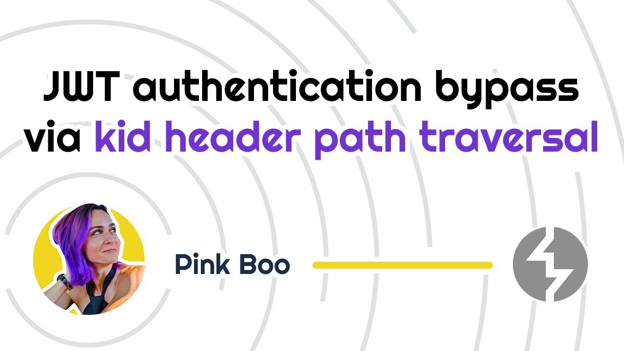 JWT authentication bypass via kid header path traversal | PortSwigger Academy tutorial