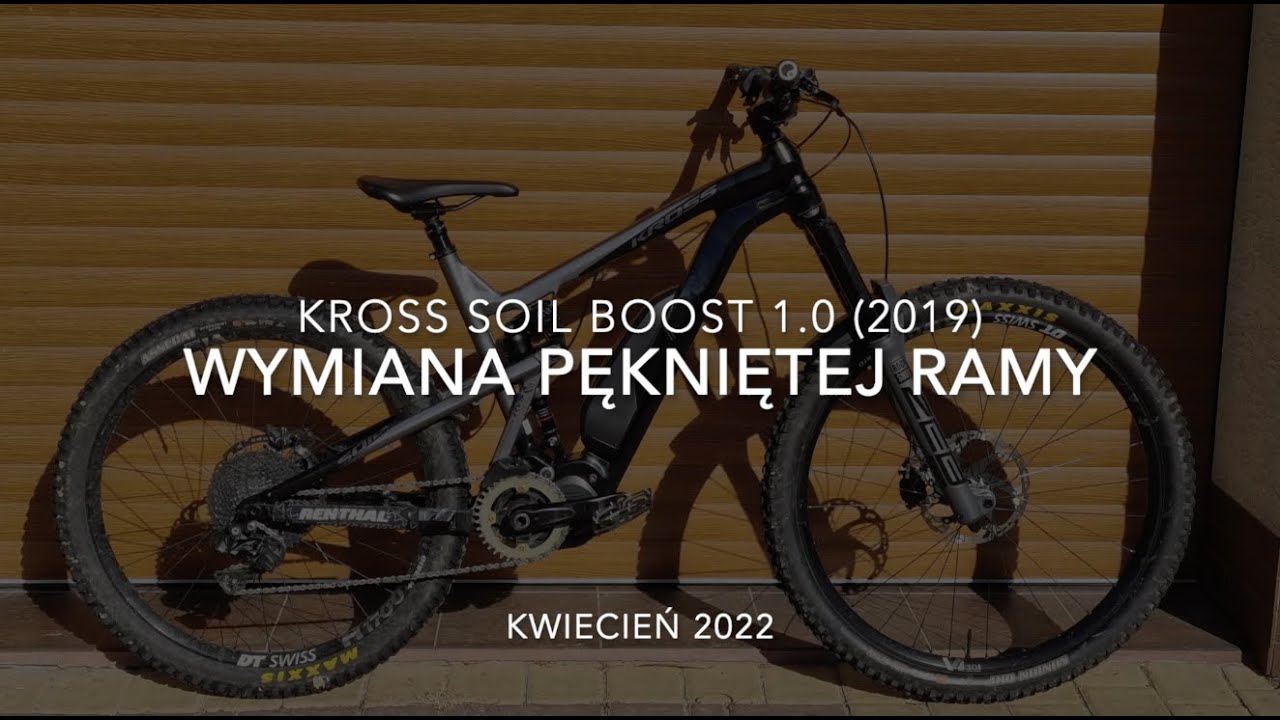 Wymiana pękniętej ramy - Kross Soil Boost #krossbikes