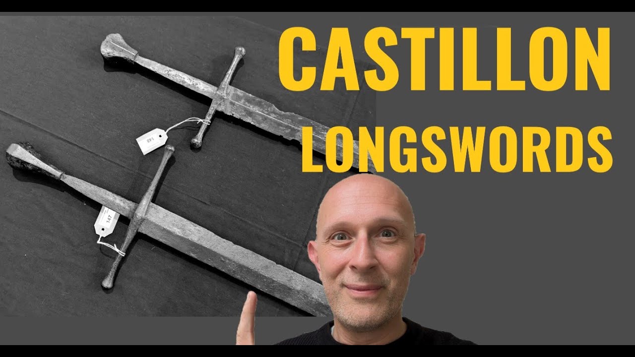 CASTILLON SWORDS from the 100 Years War - Close up look @olympiaauctionslondon