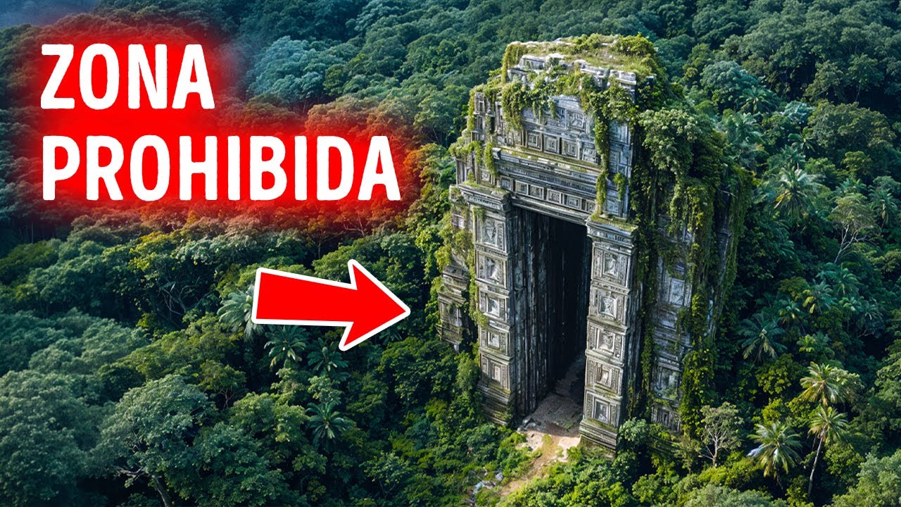 Puerta Antigua Encontrada en la Selva - Nadie Se Atreve a Entrar