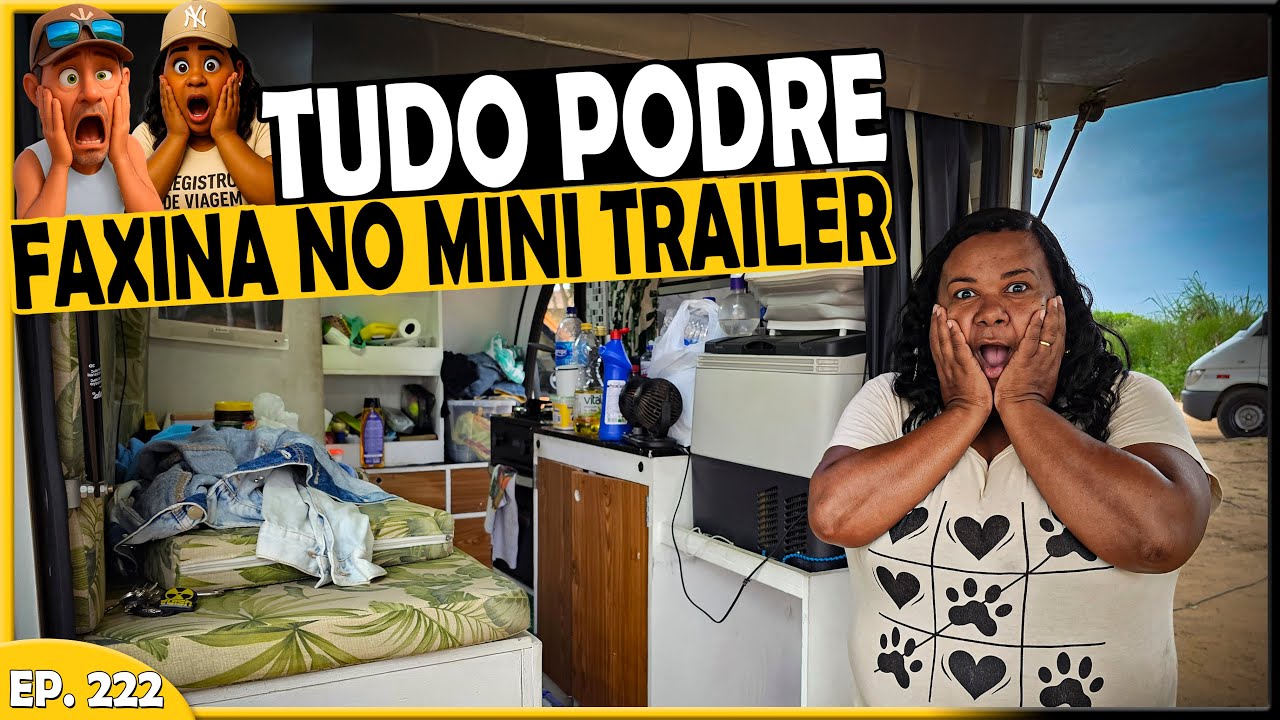 🚨 DESCOBRIMOS UM PROBLEMA GRAVE NO MINI TRAILER! PODEMOS PERDER TODOS OS MÓVEIS! 🪚😢 - T1.EP222
