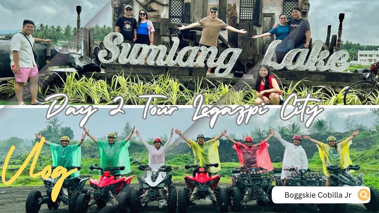 Day 2 tour Legazpi City @ Quituinan Ranch,Sumlang Lake,Cagsawa Ruins,ATV off road,Daraga Church🇵🇭