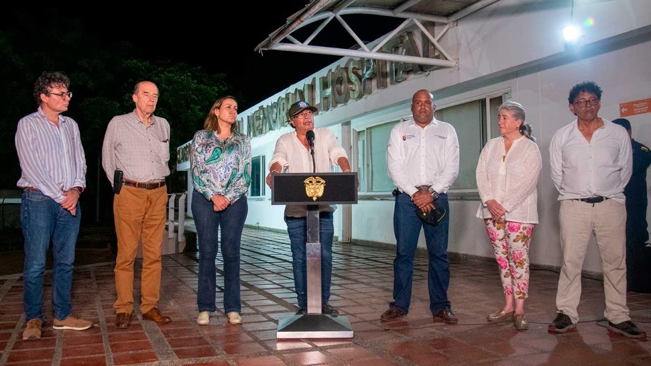 Rueda de prensa del Presidente Gustavo Petro sobre la ‘reconstrucción’ de la isla de Providencia