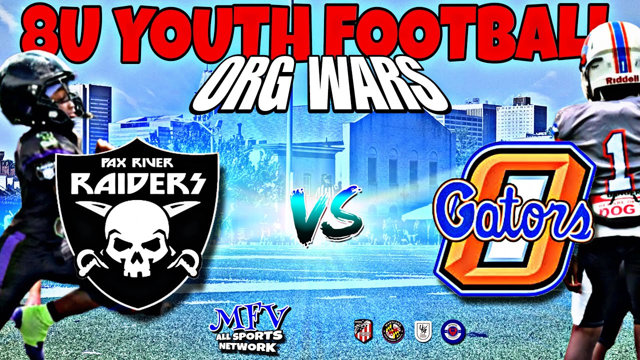 🏈🏈  ORG WARS: PAX River Raiders vs Old Town Gators | 8u Youth Football