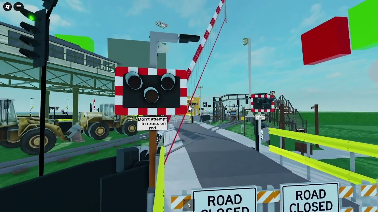 Test Closures at FLC HQ Central Level Crossing, Pigeonland