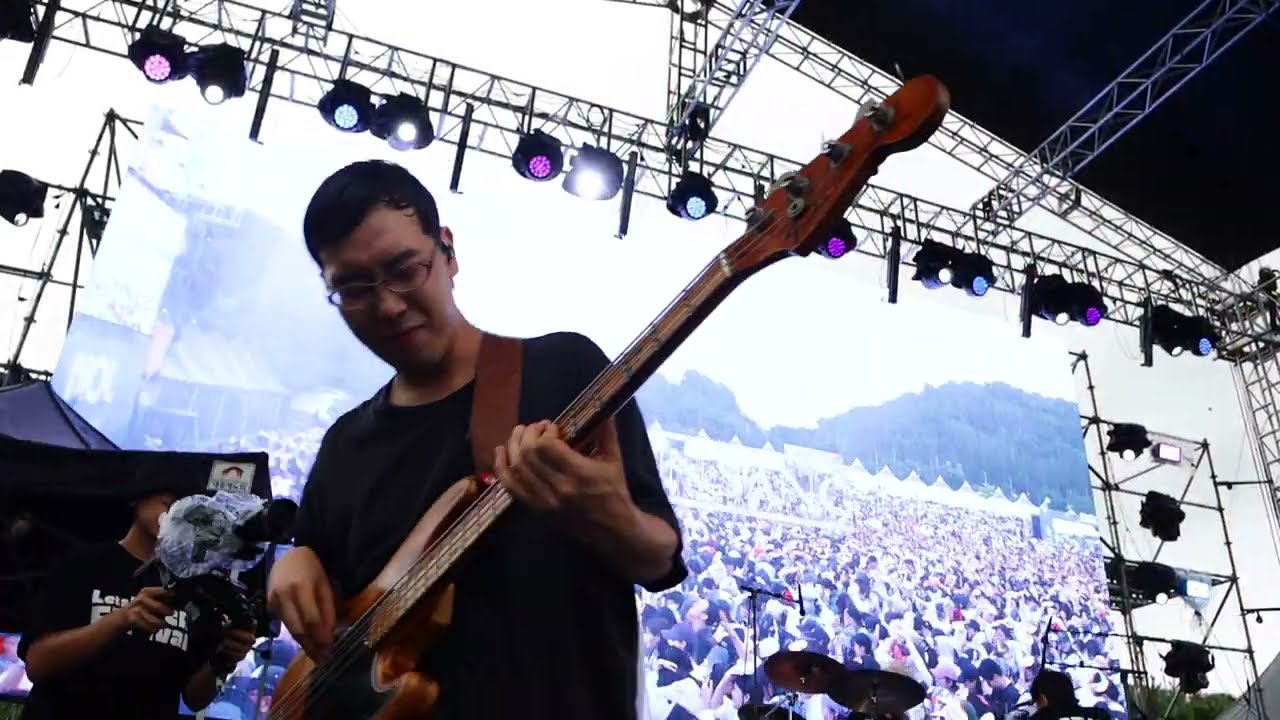 하현상 페스티벌 베이스 들어가는 순간 관객 난리🔥 | Crowd Reaction Went Wild 어떤이의 편지