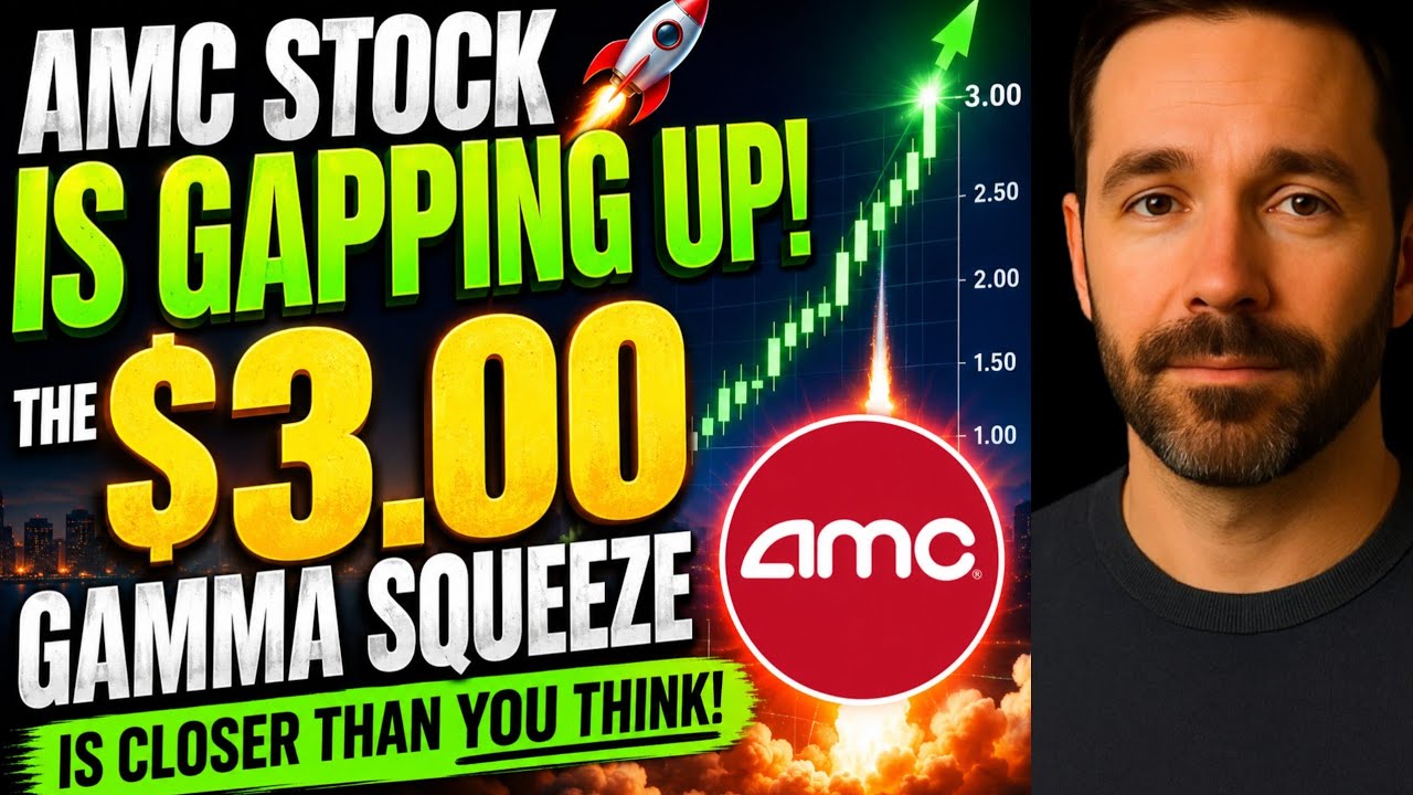 Акции AMC резко растут! Гамма-сжатие на уровне 3 долларов ближе, чем вы думаете! Анализ акций AMC...