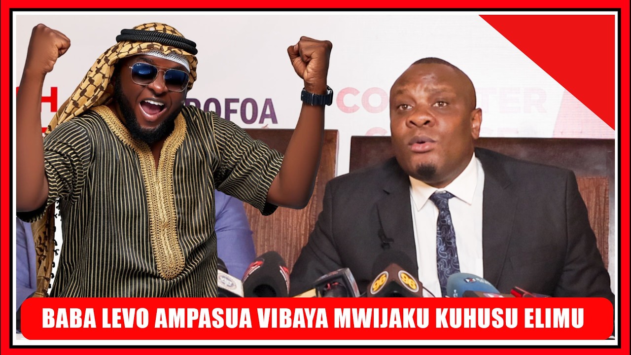 BABALEVO AMPASUA VIBAYA MWIJAKU /ACHA KUSEMA SWALA LA ELIMU 