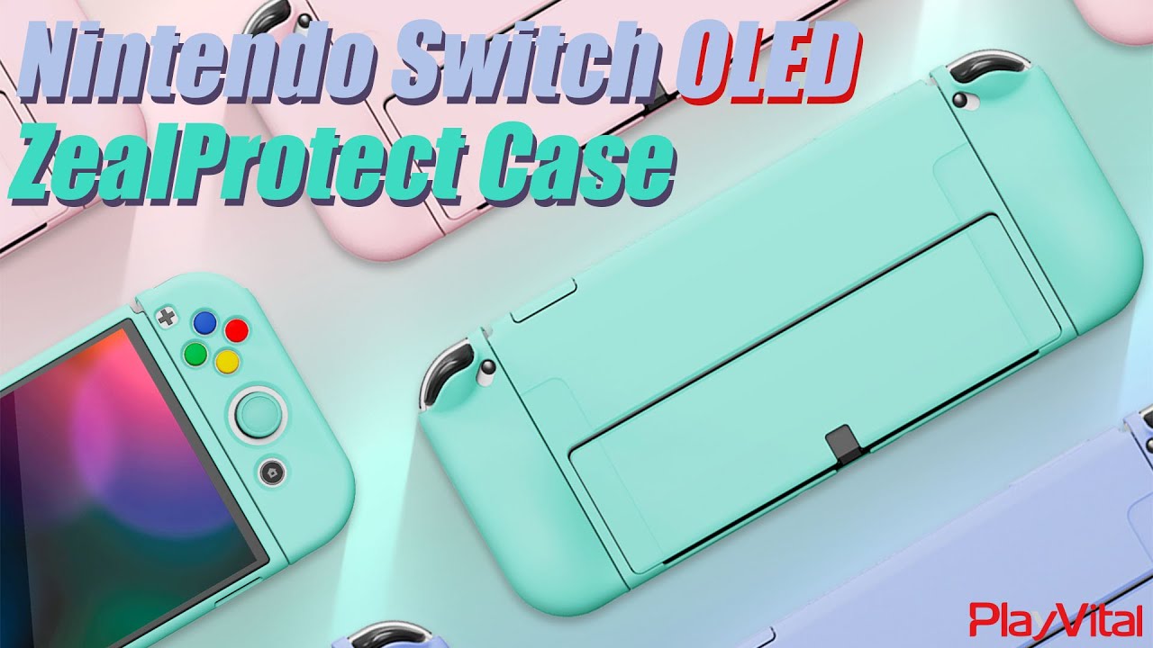 The Best Nintendo Switch OLED Soft Case - PlayVital ZealProtect Series Protective Case