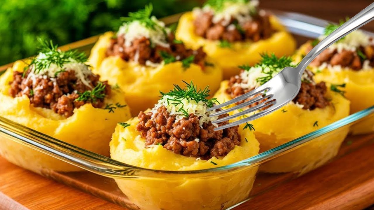 Kartoffeln und Hackfleisch  Das geheime Rezept meiner Großmutter! lecker und schnell!