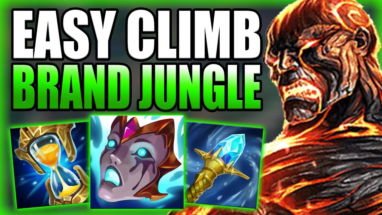 THIS IS HOW YOU CAN EASILY CLIMB THE SOLO Q LADDER WITH BRAND JUNGLE! - League of Legends Guide