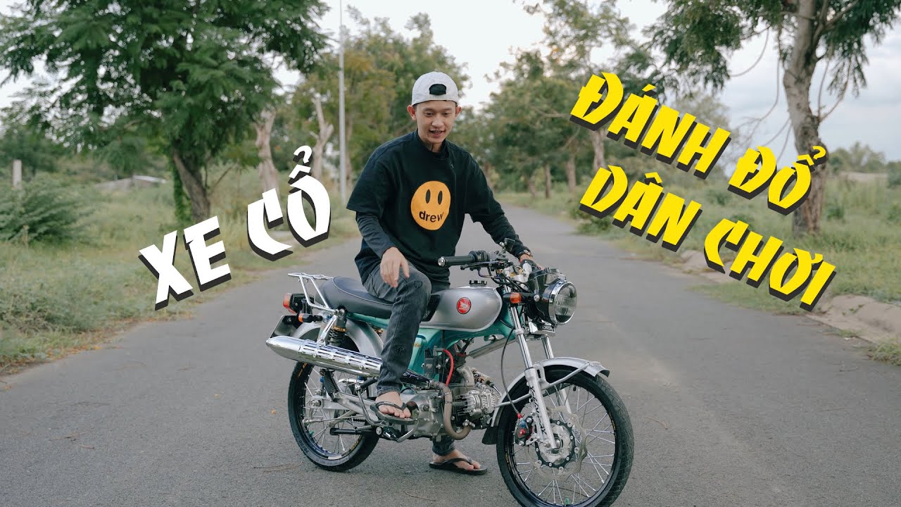 Xe cổ Honda 67 được độ hiện đại đến mức xe đời mới.. phát thèm