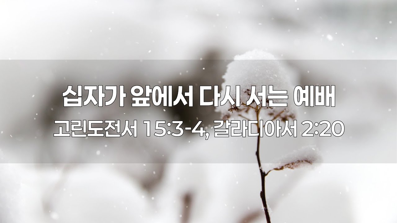 [동광교회] 260125 청년부 예배