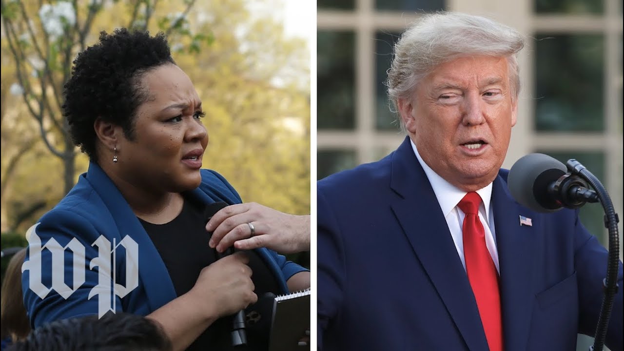 Trump's clashes with PBS NewsHour reporter Yamiche Alcindor