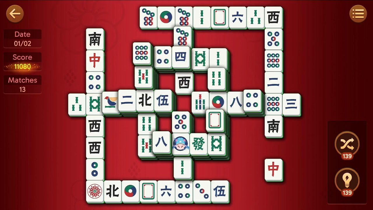 Vita Mahjong for Seniors: Daily Challenge Puzzle