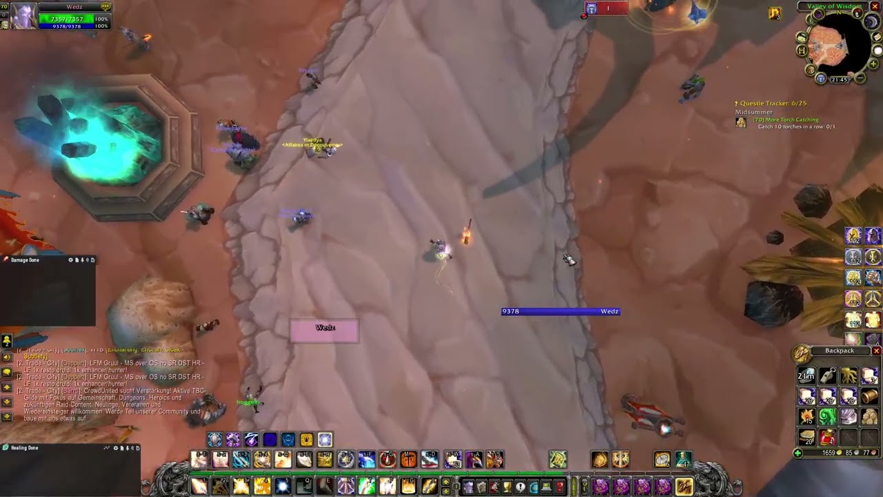 More Torch Catching - Midsummer festival daily quest - TBC Anniversary