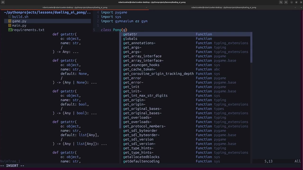 Dueling AI - Self-Play RL with a Custom Pong Engine - Part 2 - Building the Game