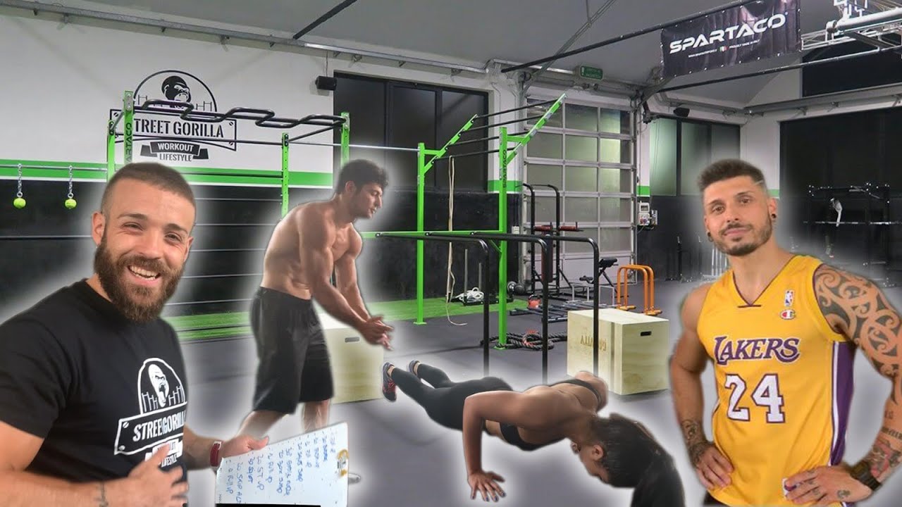 MI ALLENO CON GLI STREET GORILLA | Circuito ENDURANCE (devastante)