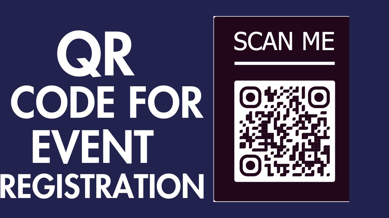 HOW TO CREATE QR CODE FOR EVENT REGISTRATION
