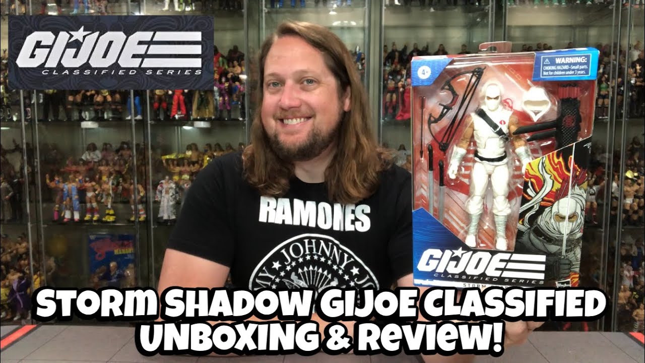 Storm Shadow GIJOE Classified Unboxing & Review!