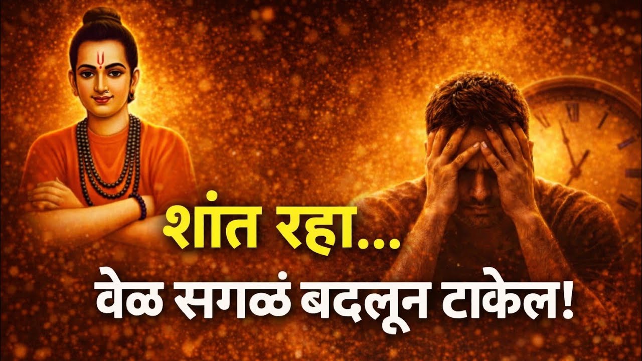 शांत रहा... वेळ सगळं बदलून टाकेल! Best marathi motivational video l 